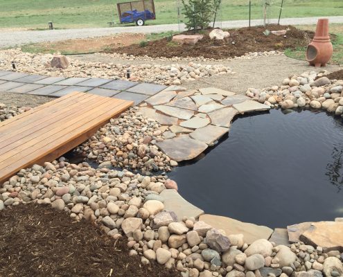 Water Featur By Ground Control Landscaping - Durango Colorado