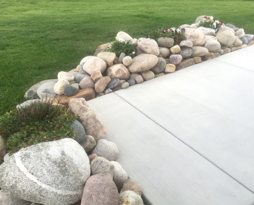 Landscaping By Rock Garden Built By Ground Control Landscaping - Durango Colorado