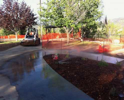 Sprinkler System by Rock Garden Built By Ground Control Landscaping - Durango Colorado